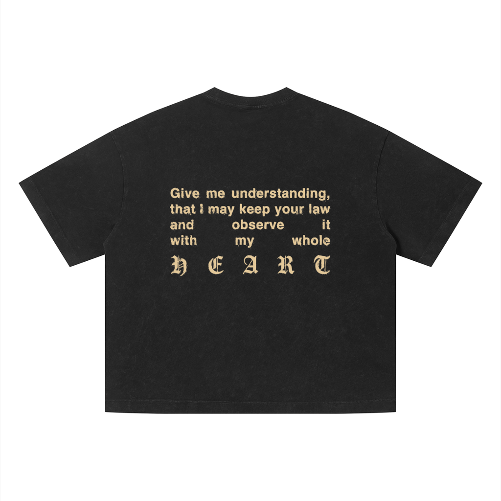 Unisex Vintage Wash Boxy T-Shirt