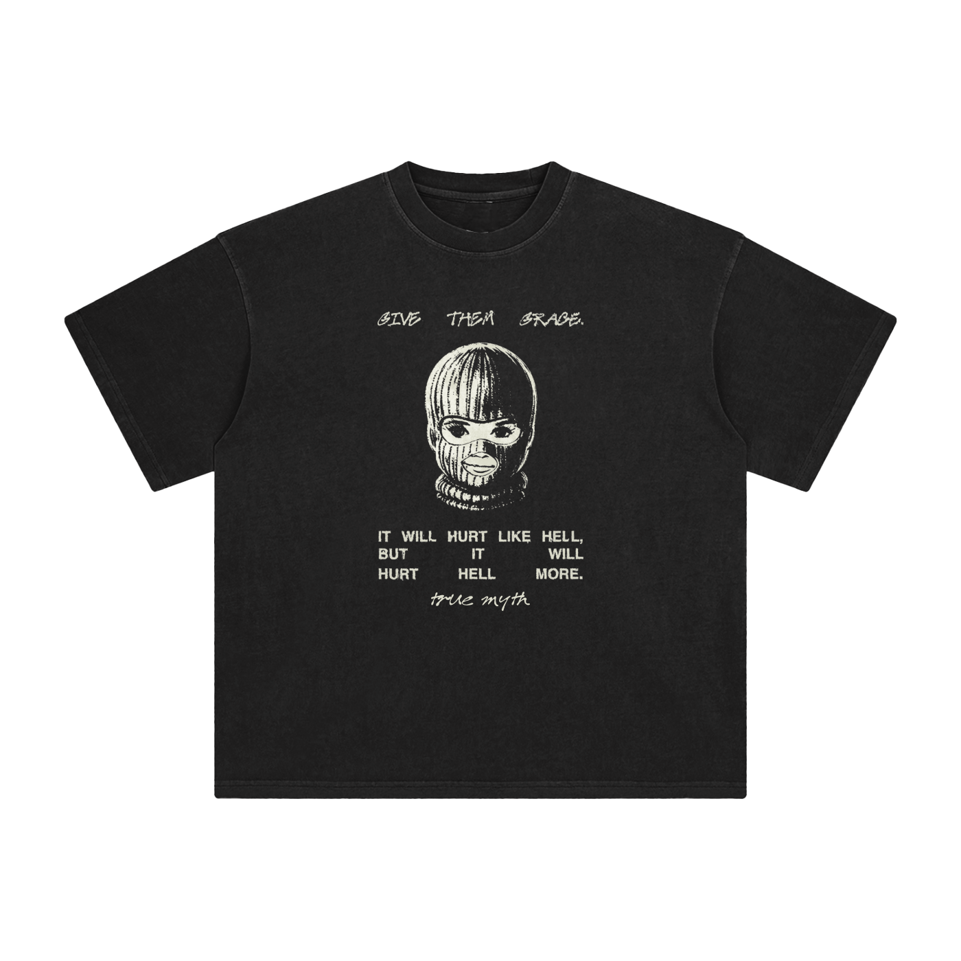 Retro Wash Loose Fit | Give Them Grace | Retro Wash Black