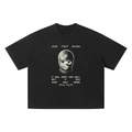 Boxy Cropped 2.0 | Give Them Grace | Retro Wash Black