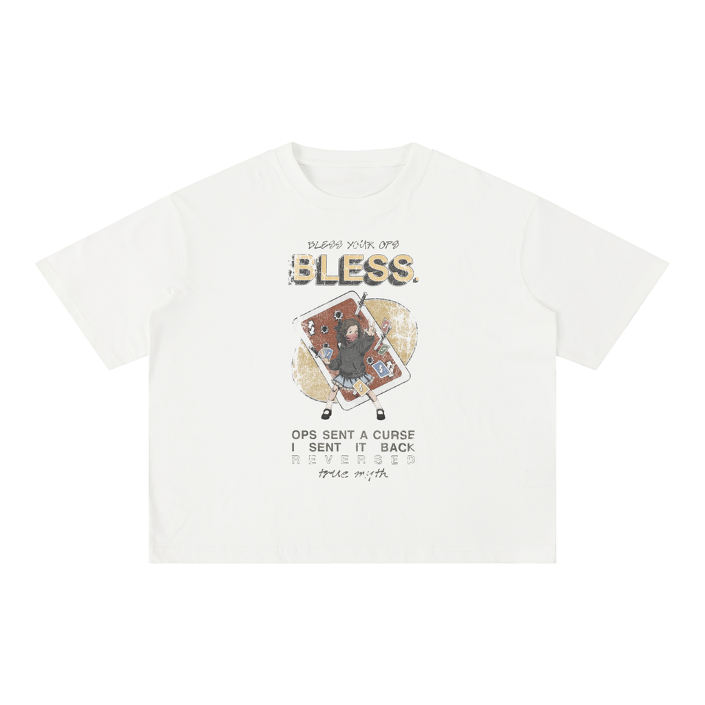Mineral Wash Boxy Cotton T-Shirt