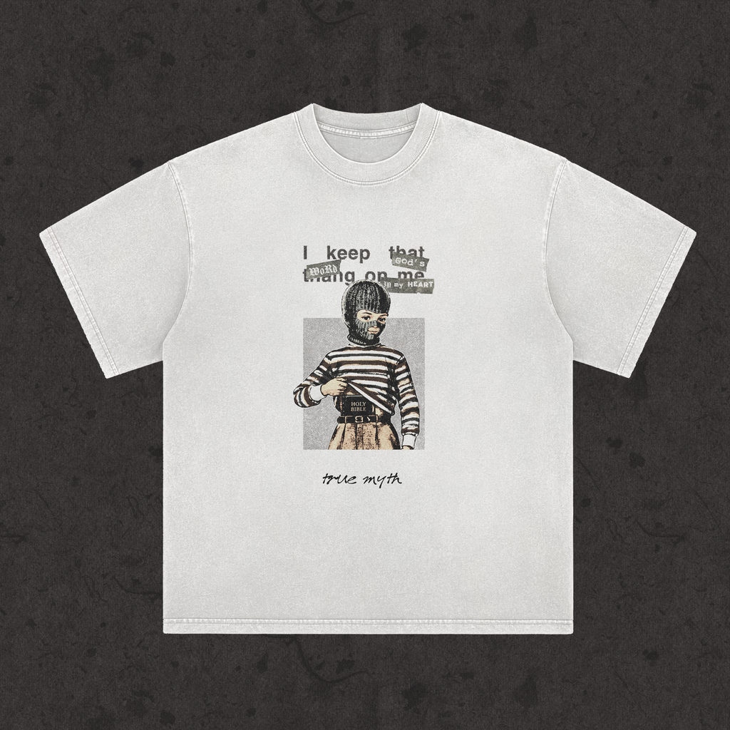 Retro Wash Loose Fit | Concealed Carry | Retro Wash White