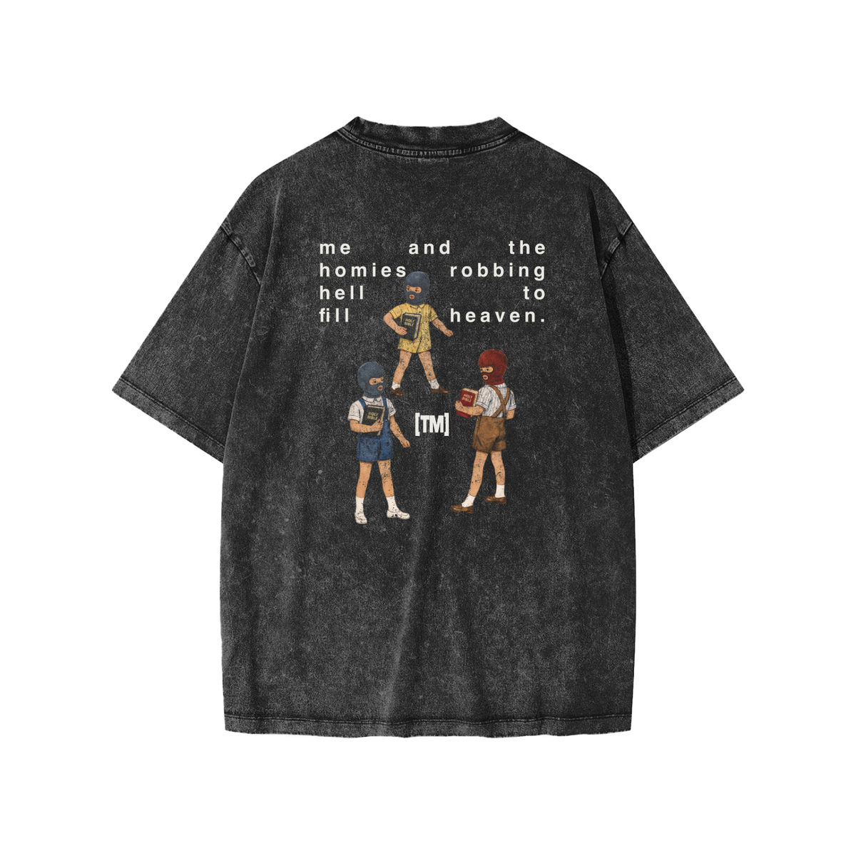 Robbing Hell To Fill Heaven kids tee, black, photo 4
