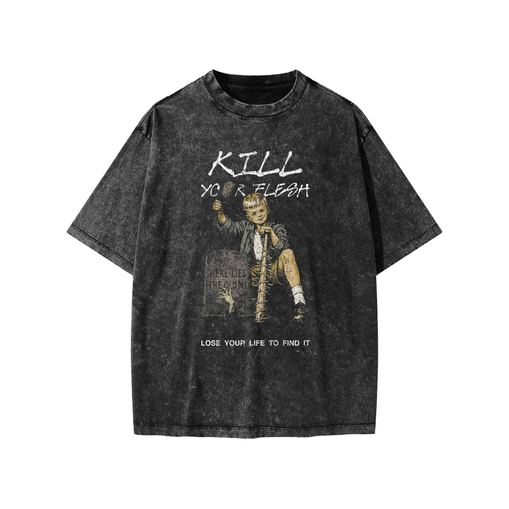 Kill Your Flesh kids tee, black, photo 3