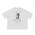 Boxy Cropped 1.0 | Give Them H̶e̶l̶l̶ Grace | White