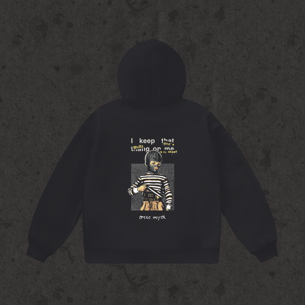 Concealed Carry 2XL & up hoodie, black, photo 3