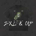 2XL & UP | Rob Hell-Be Dead To Sin | Retro Black