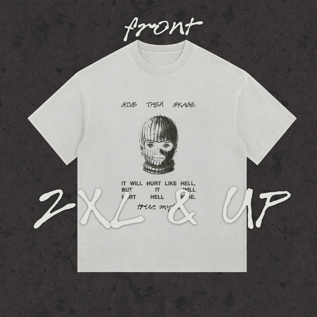 2XL & UP | Give Them Grace | White
