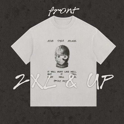 2XL & UP | Give Them Grace | White