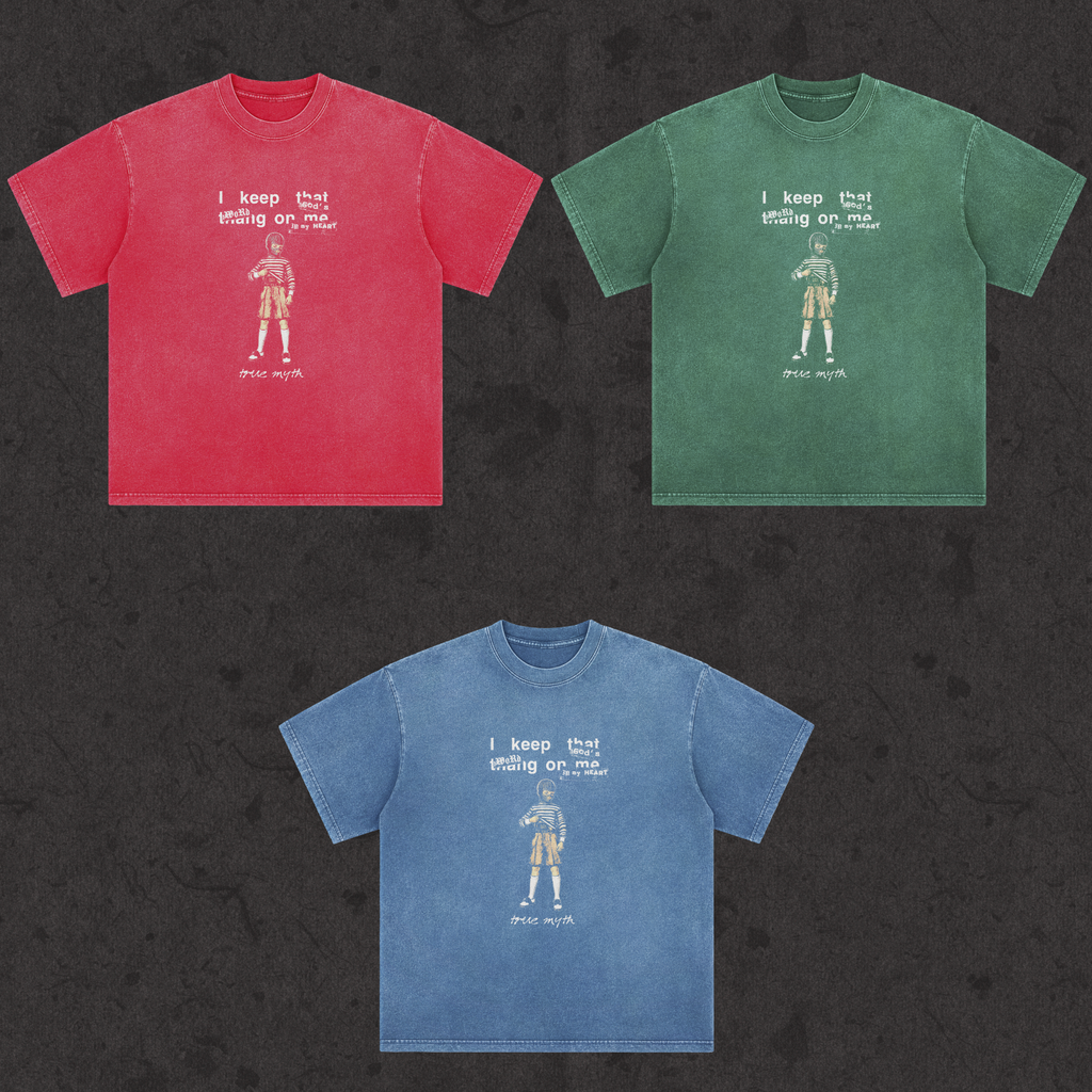 Faded Wash Loose Fit Tee | RGB Concealed Carry | Various Colors