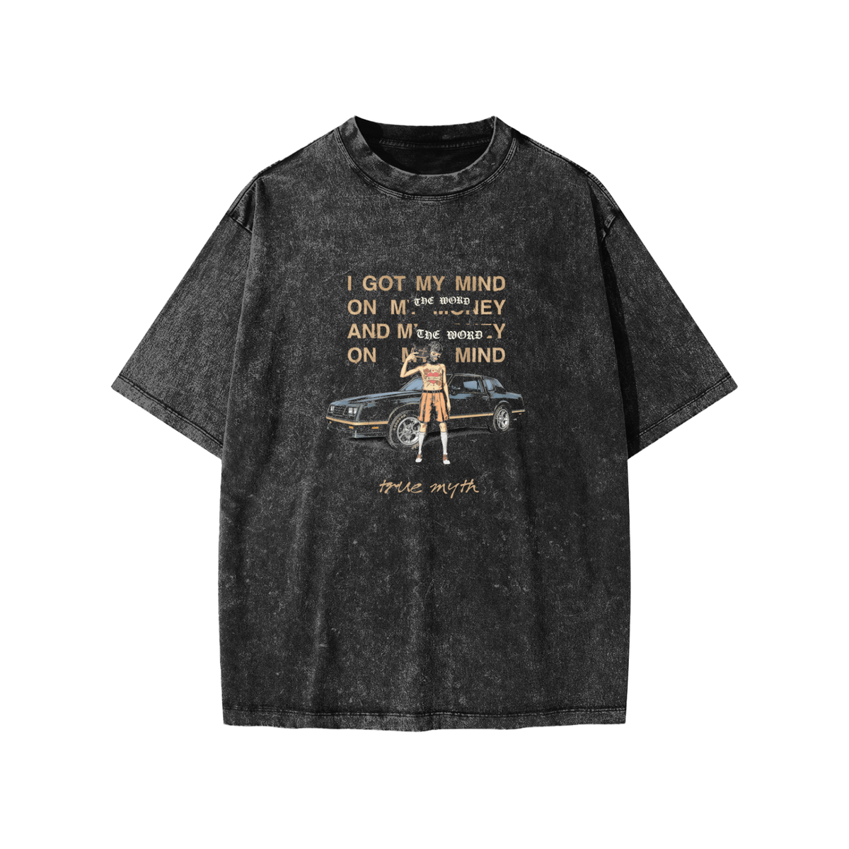 I Got The Word On My Mind kids tee, black, photo 3
