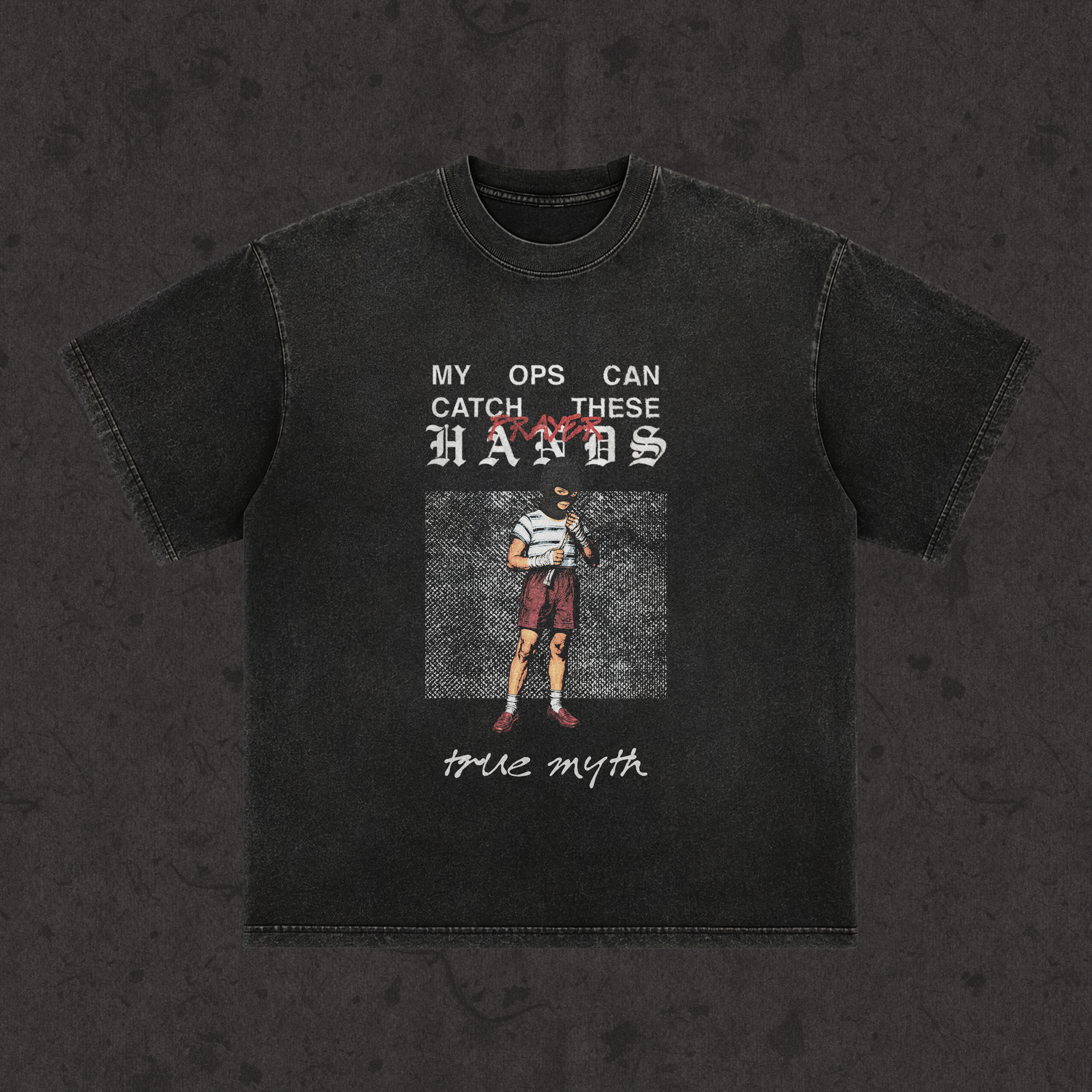 Retro Wash Loose Fit | Catch These Hands| Retro Wash Black