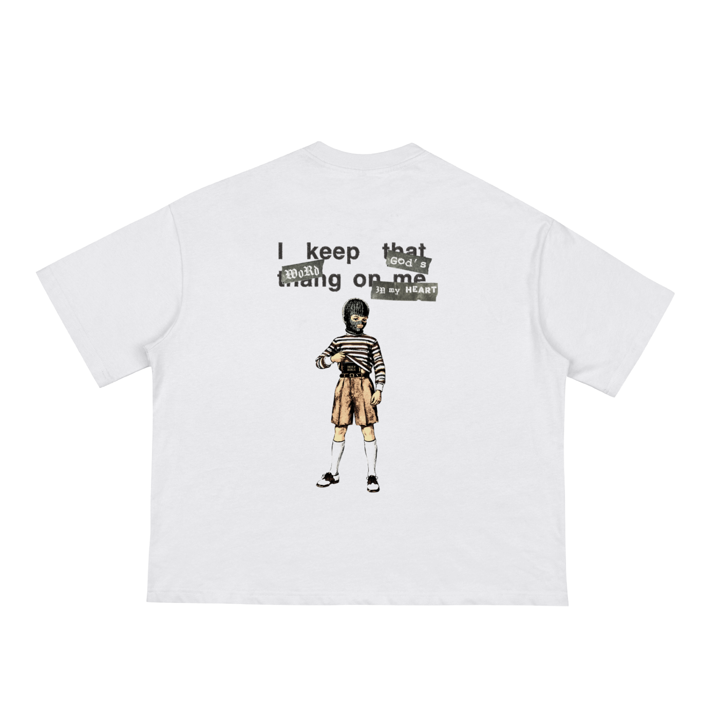 Boxy Cropped 1.0 | Concealed Carry | White