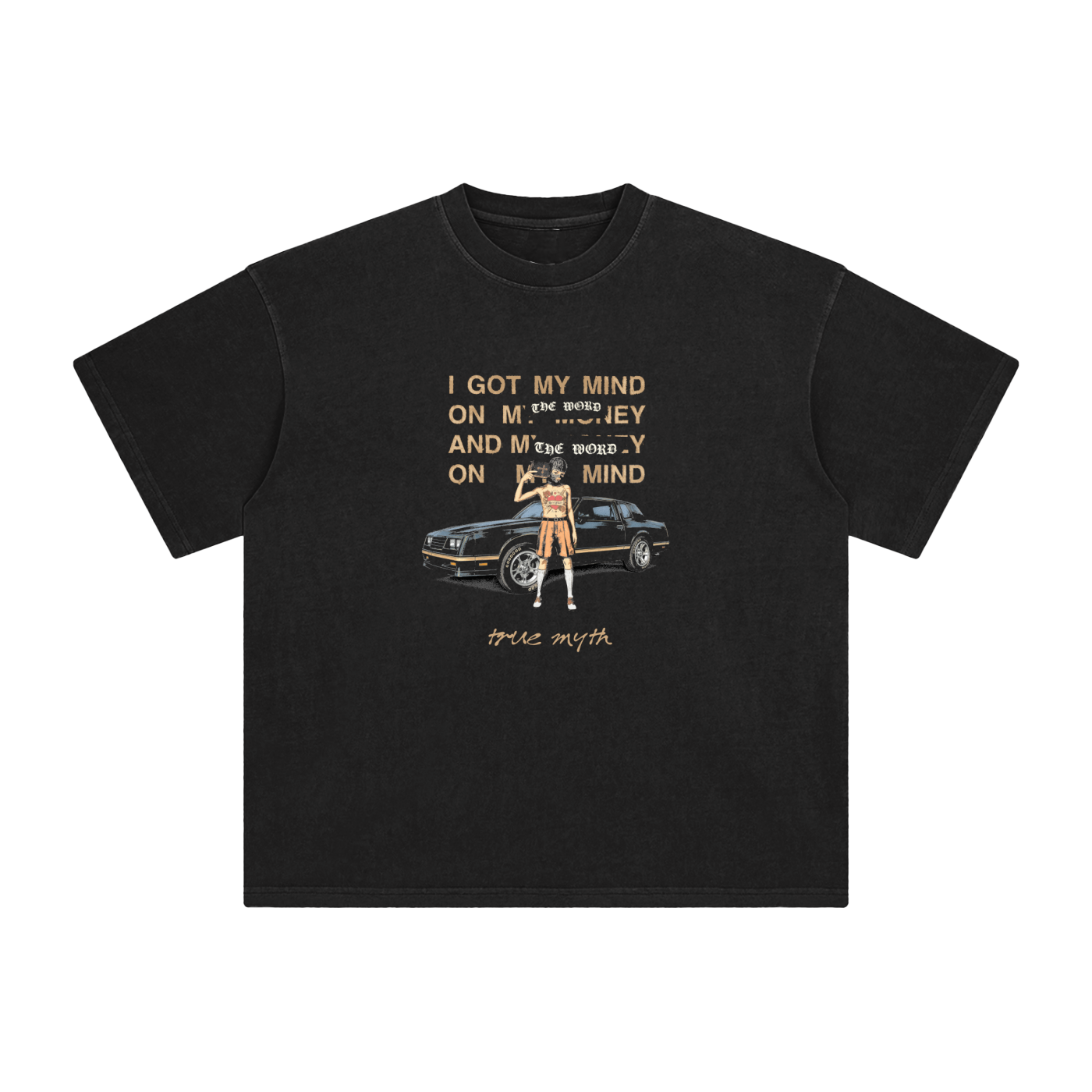 Enzyme Washed T-Shirt