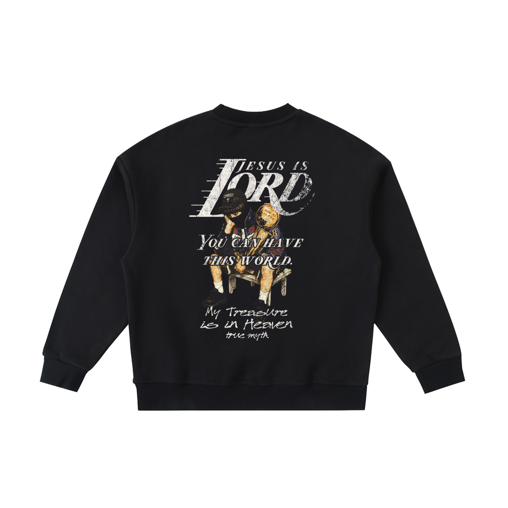 Jesus is Lord-Mamba Edition kids sweatshirt, black, photo 4