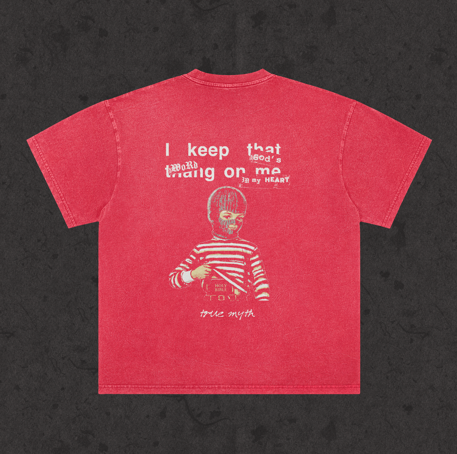 Faded Wash Loose Fit Tee | RGB Concealed Carry | Various Colors