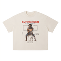 Retro Wash Boxy Cropped Fit 2.0 | True Freedom Horse| Cream