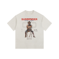 Oversize Fit Tee | Freedom Is Surrender Cowboy| Vintage Sand