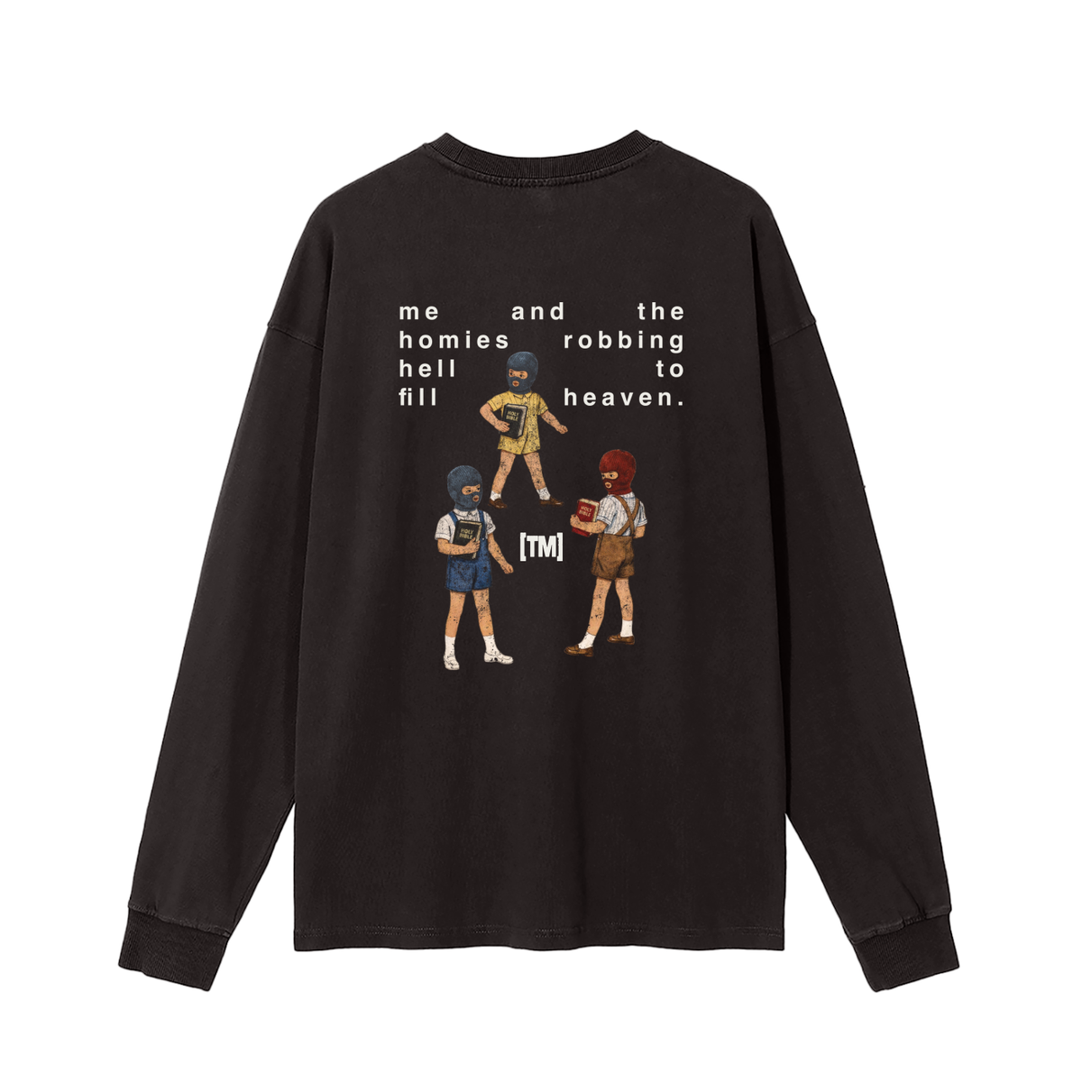 Vintage Washed Long Sleeve T-Shirt