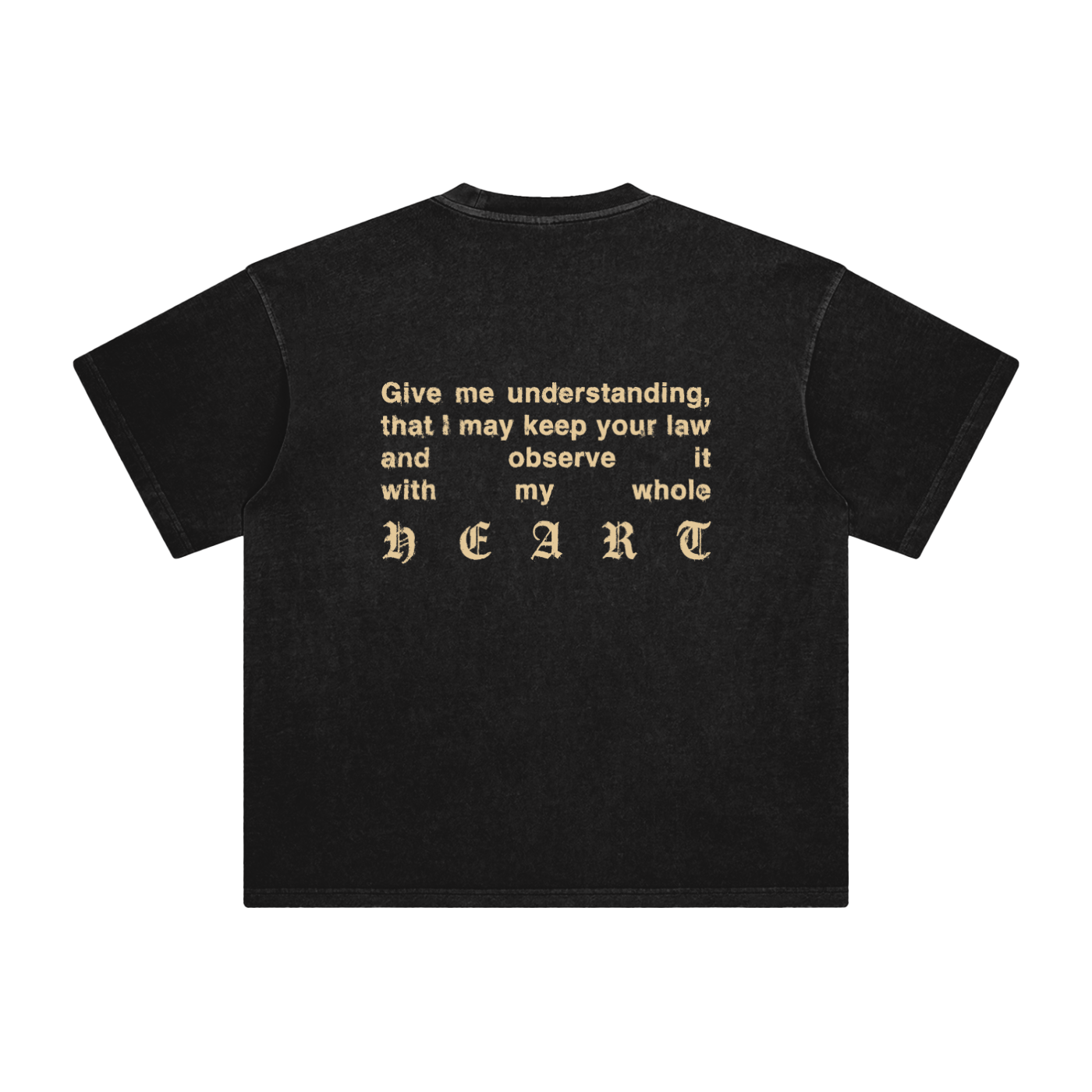 Enzyme Washed T-Shirt