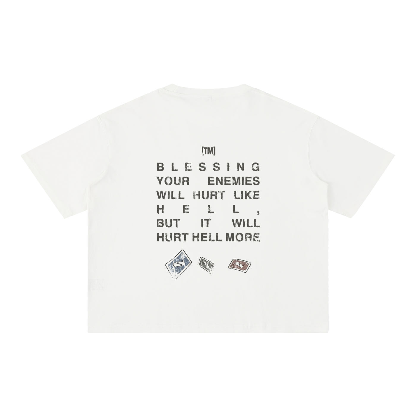 Mineral Wash Boxy Cotton T-Shirt