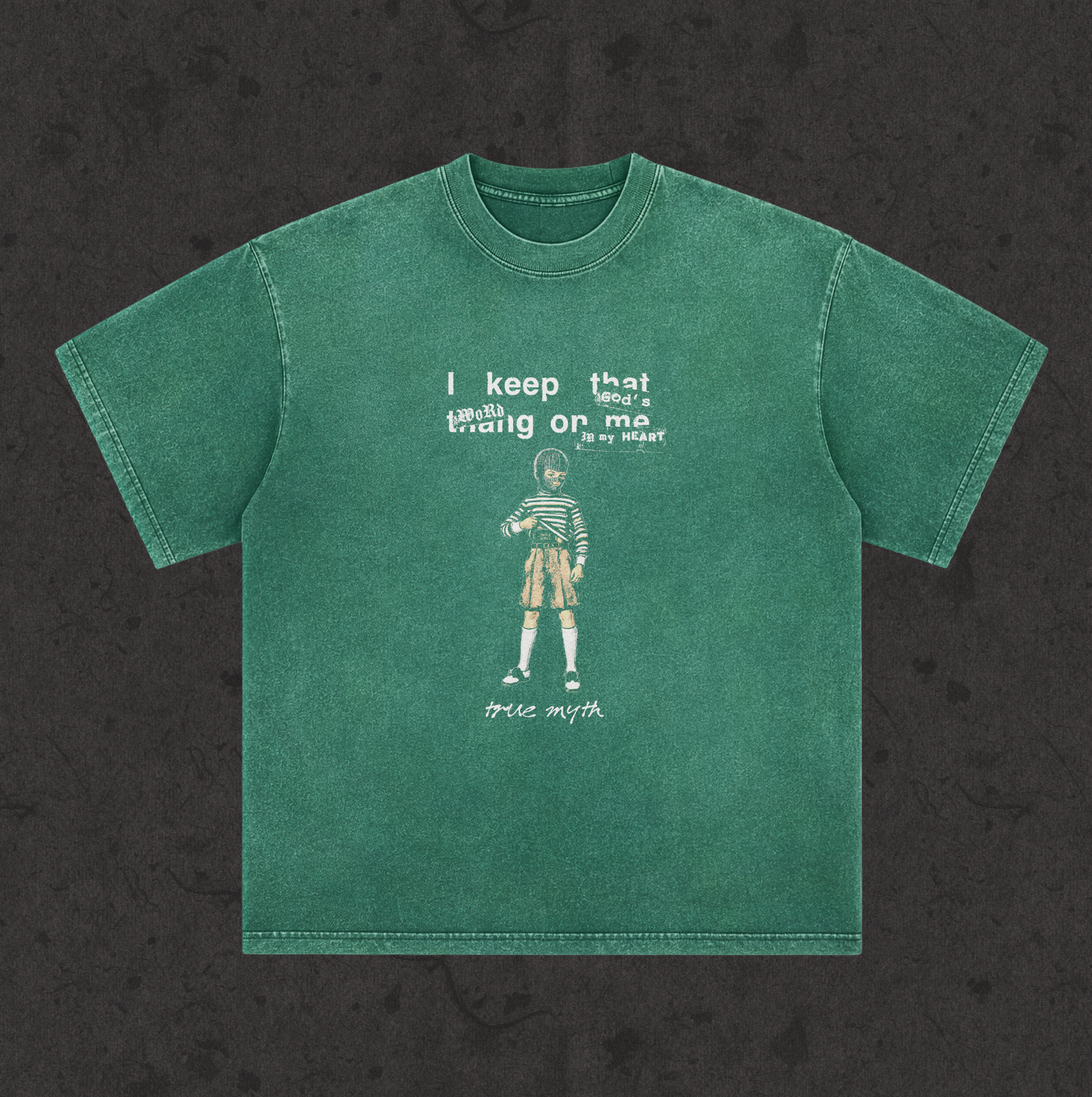Faded Wash Loose Fit Tee | RGB Concealed Carry | Various Colors