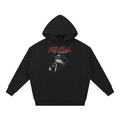 The Gates of Hell Will Not Prevail oversized hoodie, black, photo 3