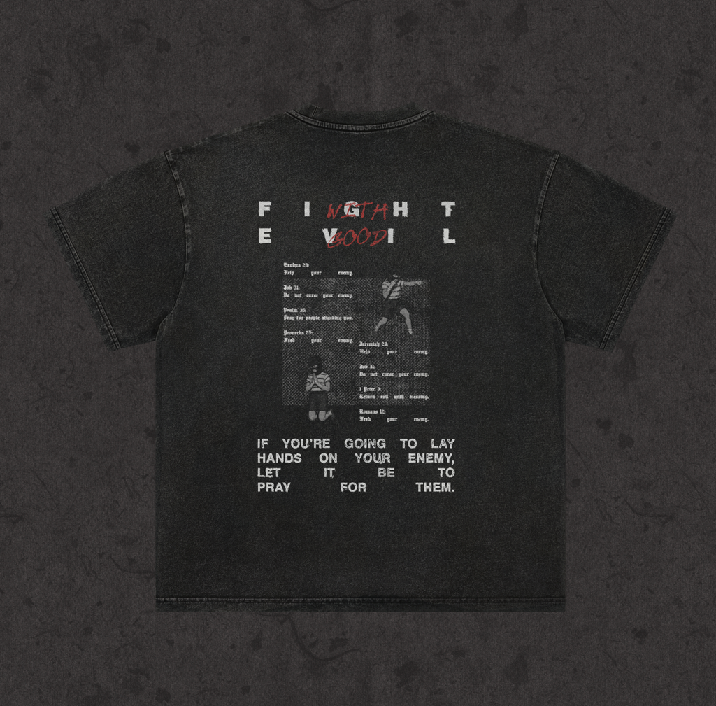 2XL & UP | Catch These Hands| Retro Wash Black