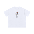 2XL & UP | Retro Wash Tee | My Treasure Is In Heaven | White