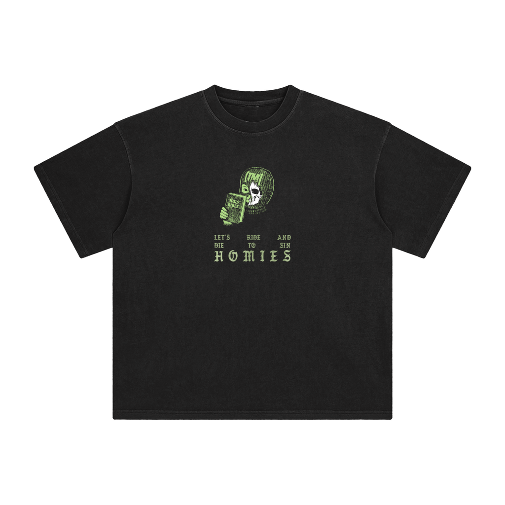 Enzyme Washed T-Shirt