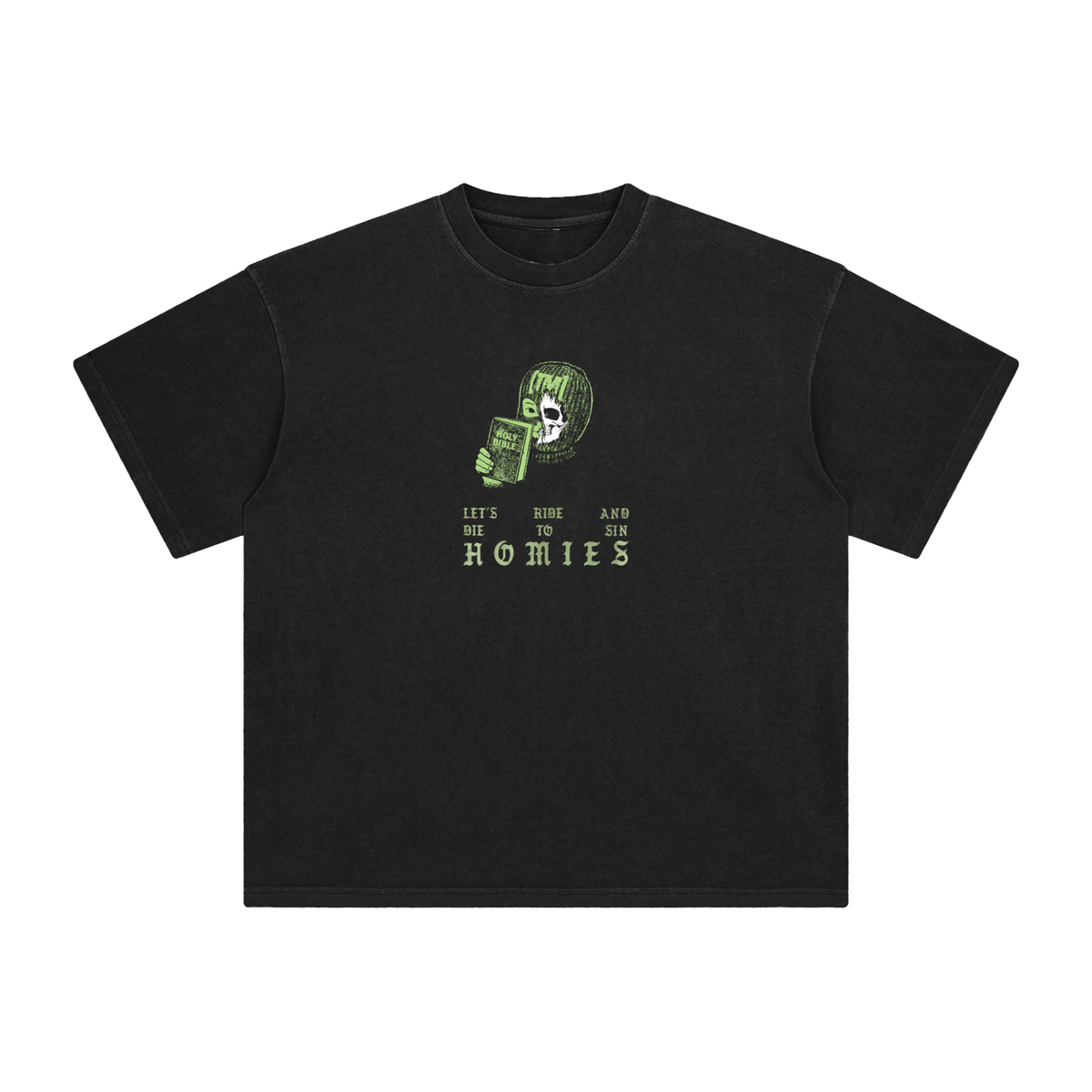 Enzyme Washed T-Shirt