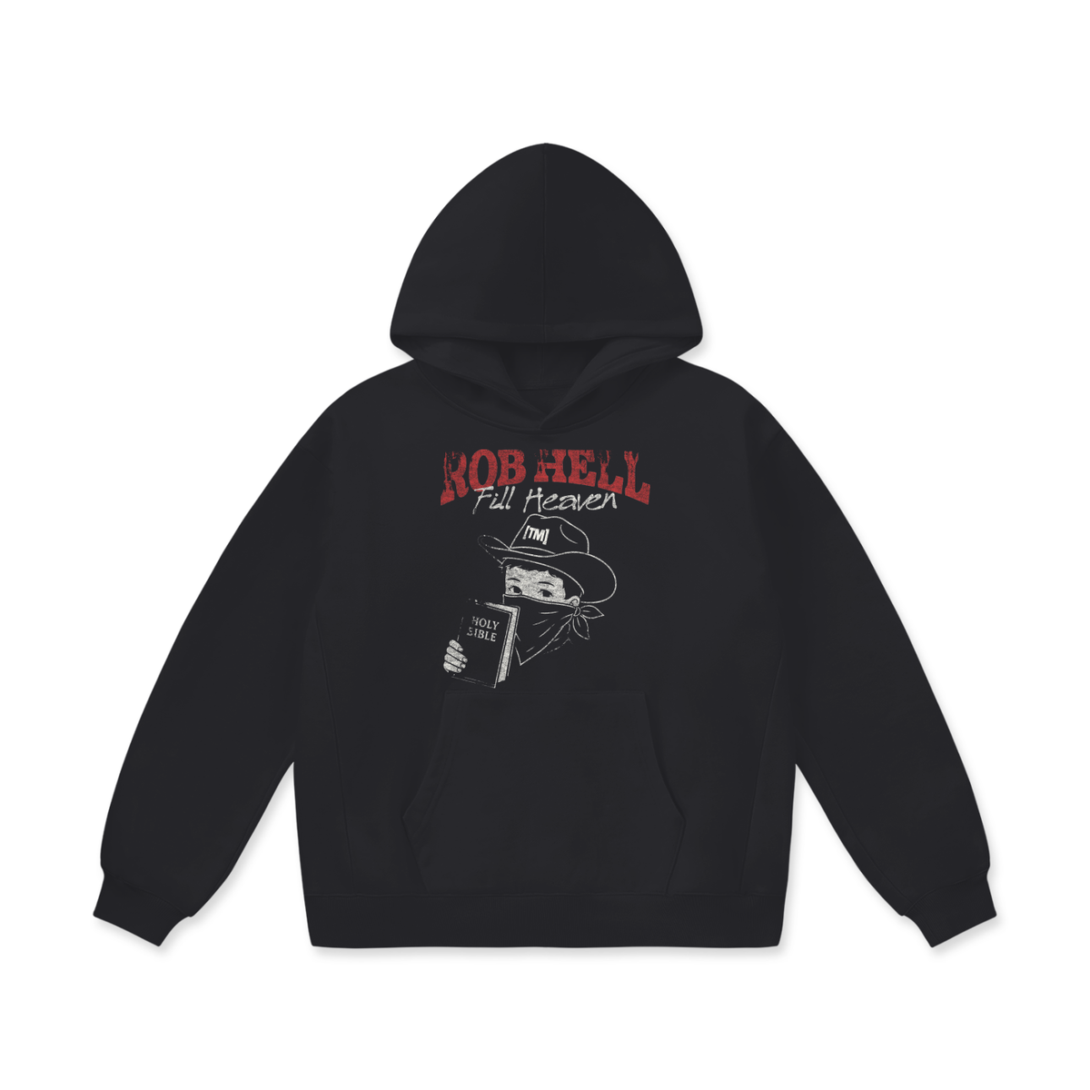 The Gates of Hell Will Not Prevail 2XL & up hoodie, black, photo 4
