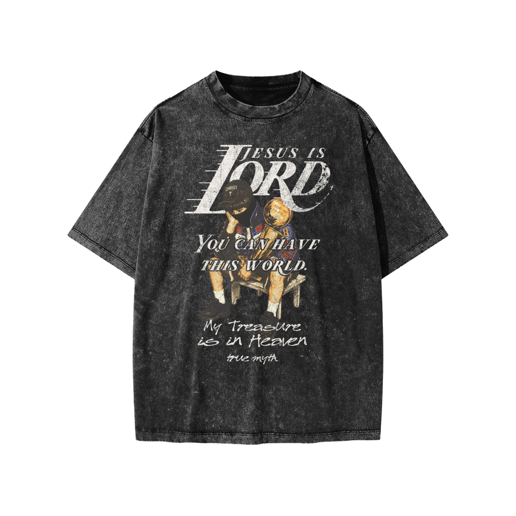 Jesus is Lord-Mamba Edition kids tee, black, photo 3