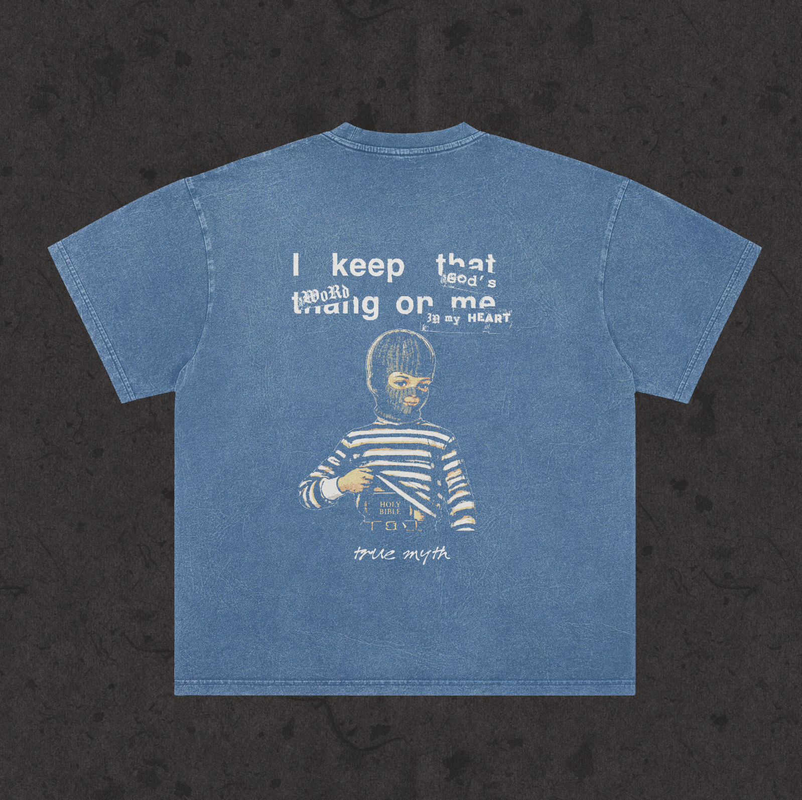 Faded Wash Loose Fit Tee | RGB Concealed Carry | Various Colors