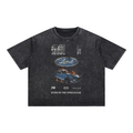 Mineral Wash Boxy Cotton T-Shirt