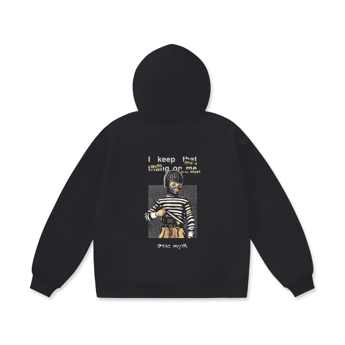 Concealed Carry 2XL & up hoodie, black, photo 5