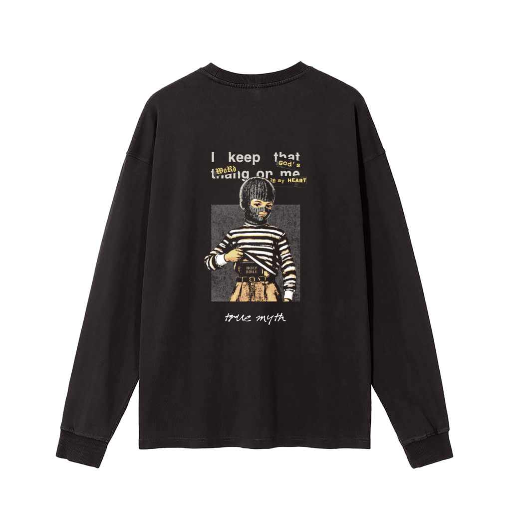 Vintage Washed Long Sleeve T-Shirt