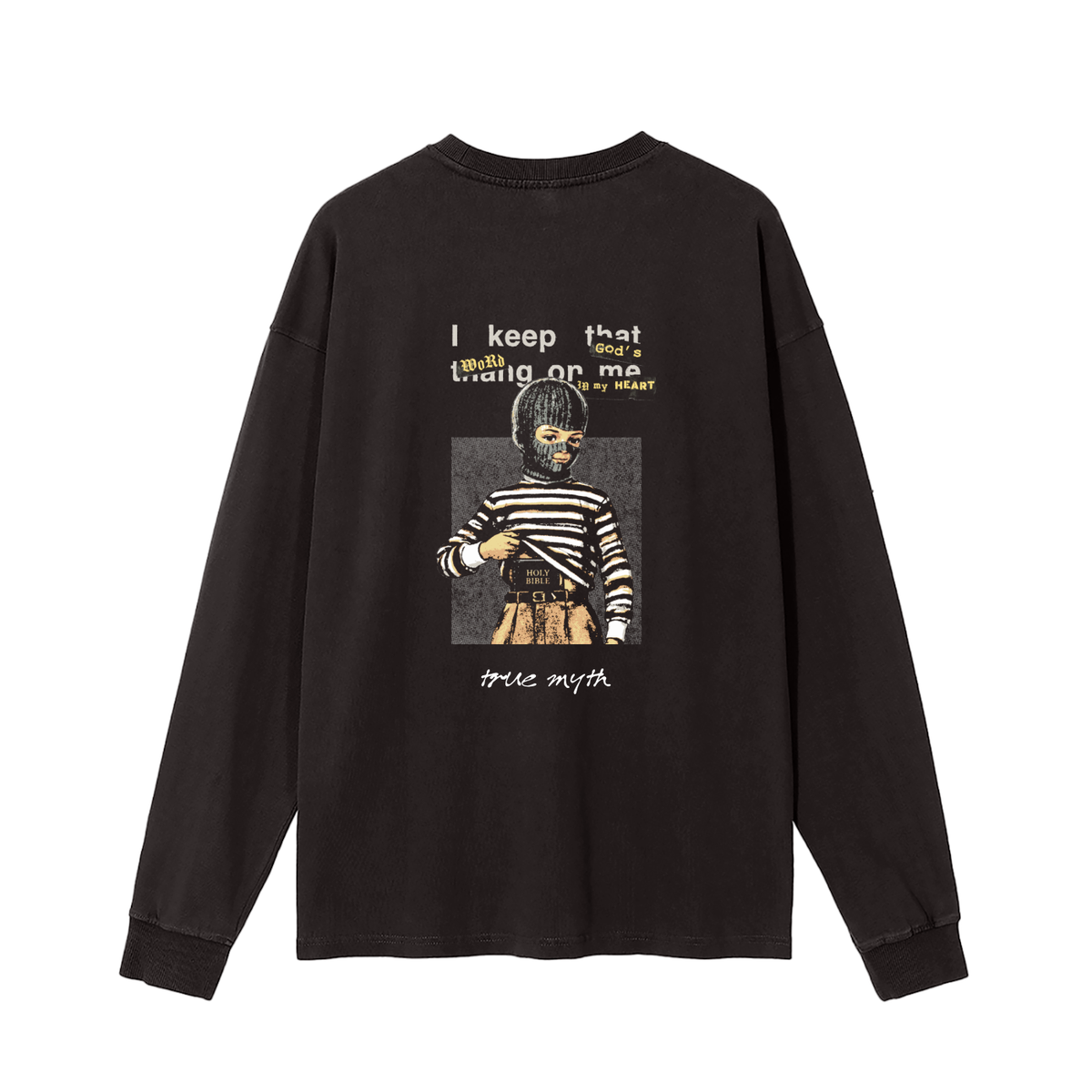 Vintage Washed Long Sleeve T-Shirt