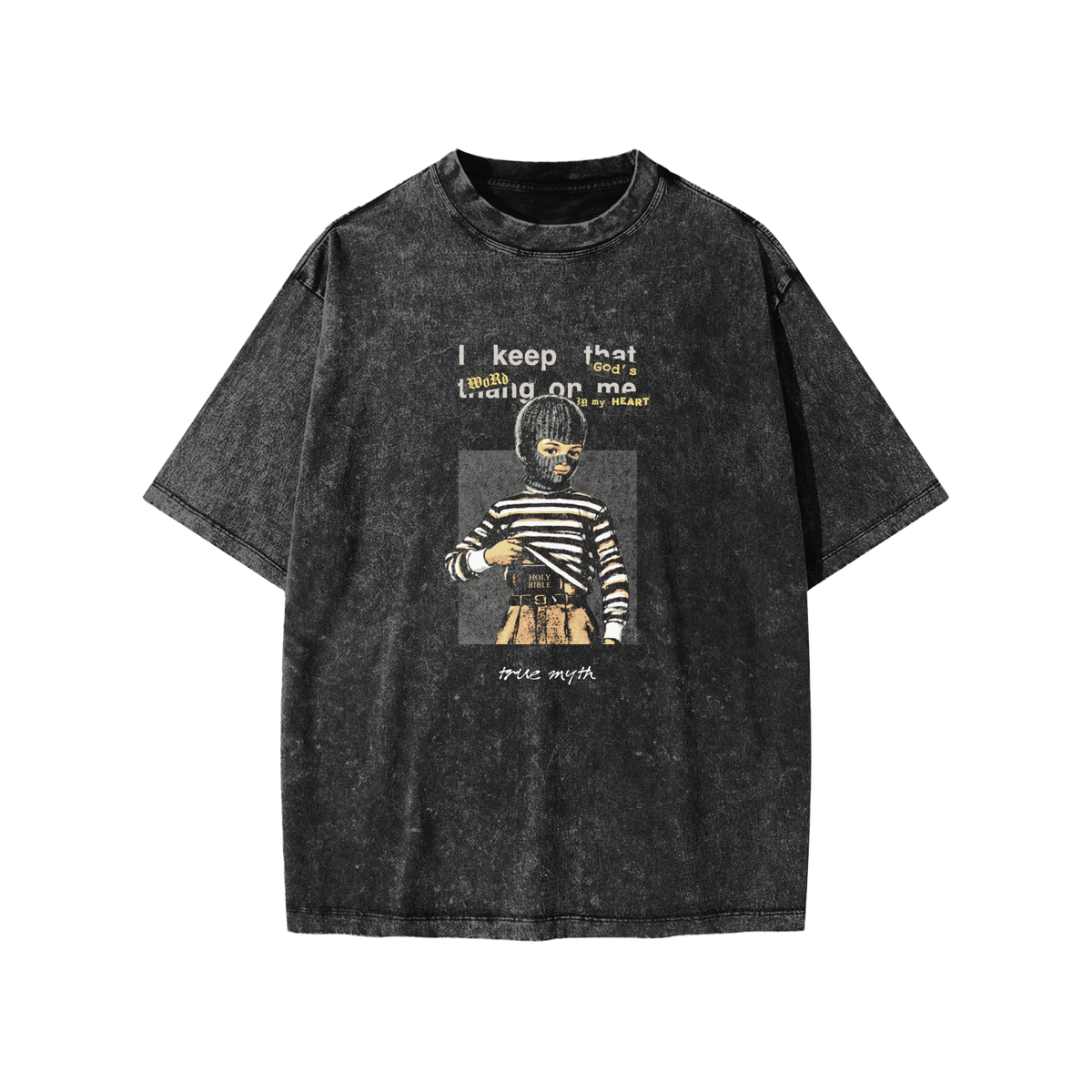 Concealed Carry kids tee, black, photo 3