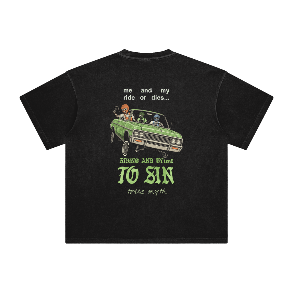 Enzyme Washed T-Shirt