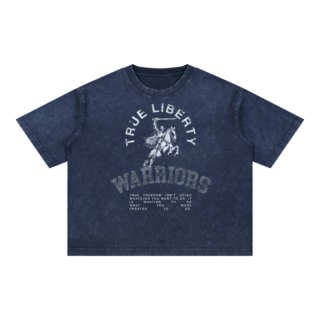 Boxy Cropped 3.0 | True Liberty | Various Colors
