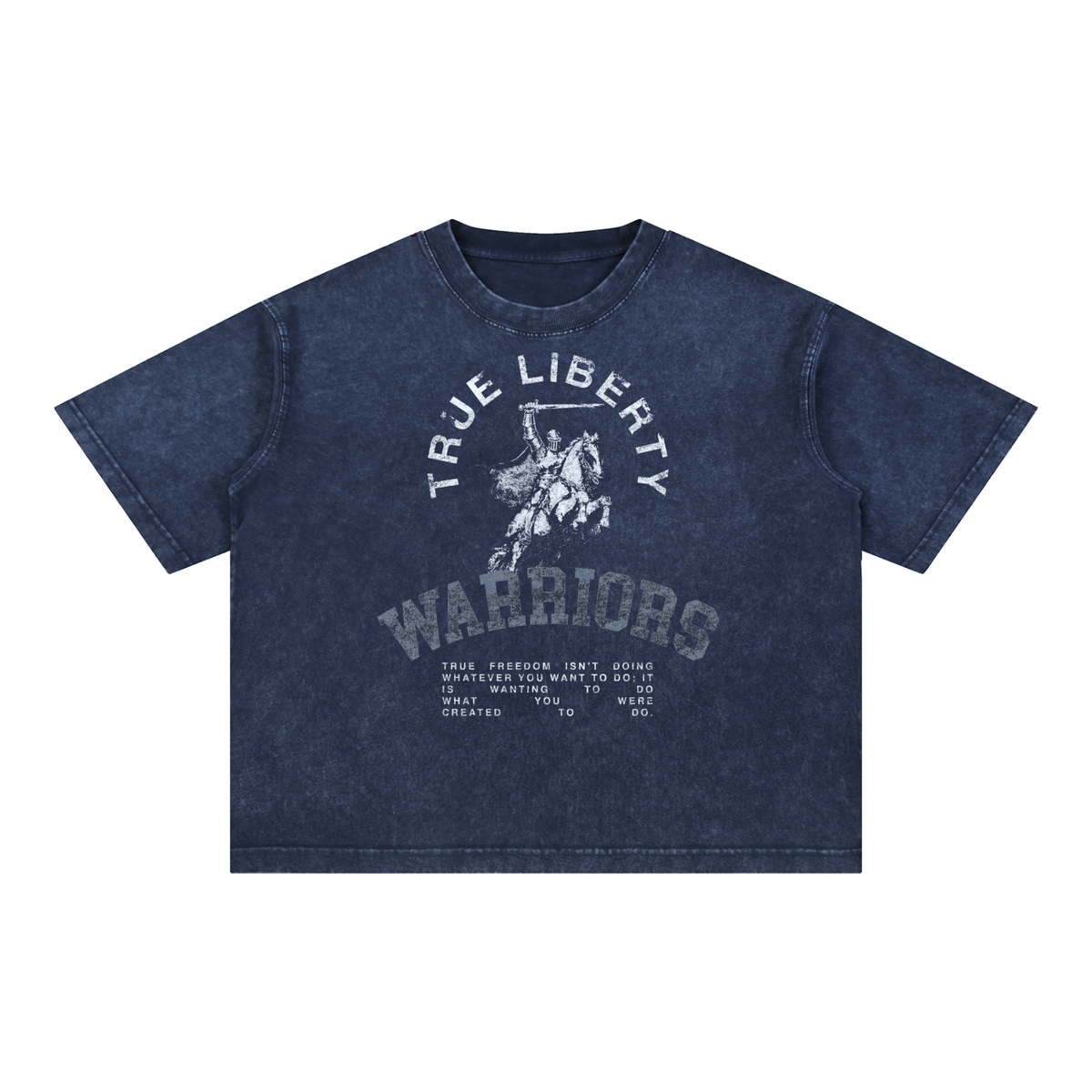 Boxy Cropped 3.0 | True Liberty | Various Colors