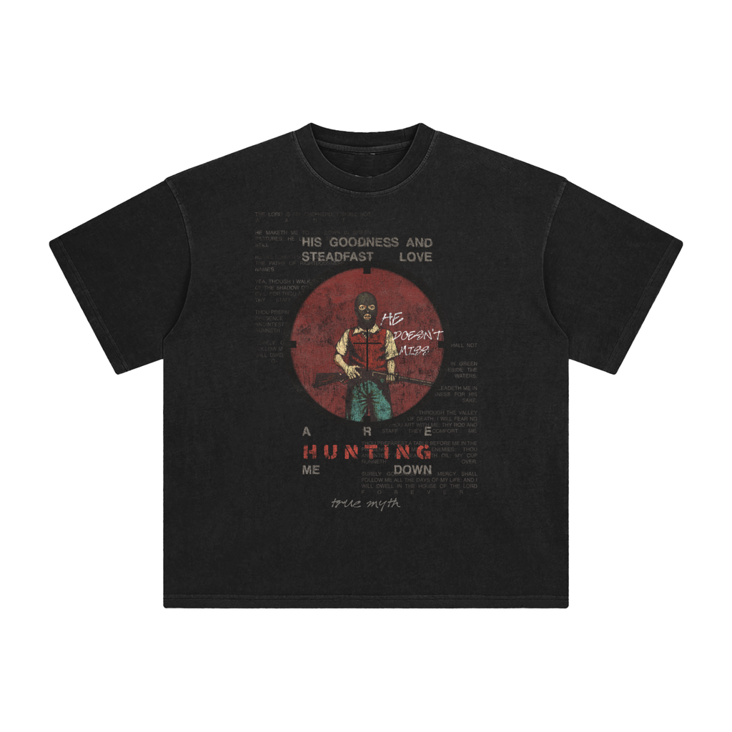 Retro Wash Loose Fit | Ps.23 The Hunt | Retro Wash Black