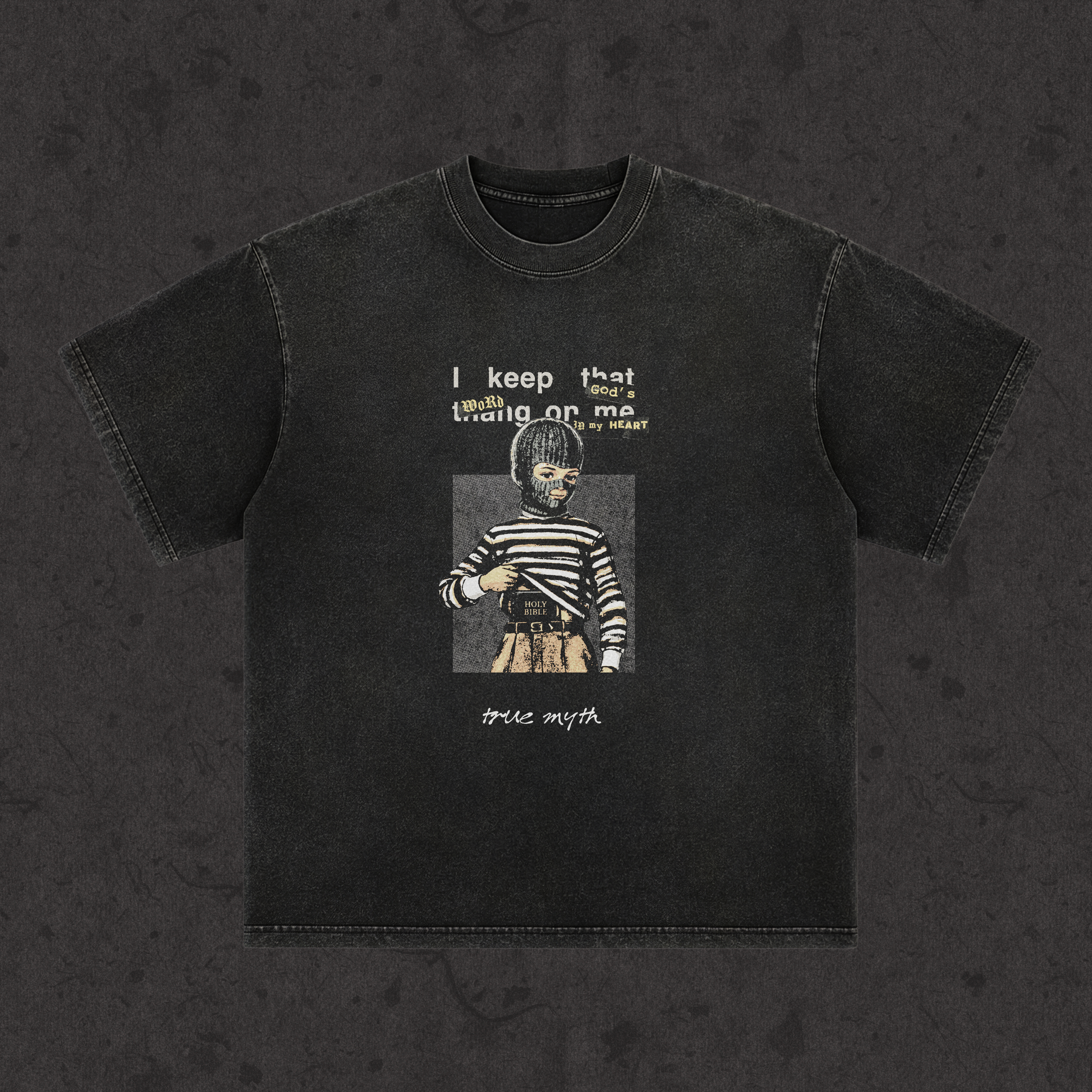 Retro Wash Loose Fit | Concealed Carry | Retro Wash Black