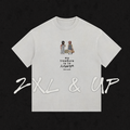 2XL & UP | Retro Wash Tee | My Treasure Is In Heaven | White