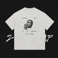 2XL & UP | Retro Wash Tee | Robbing Hell | White