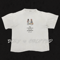 Cropped/Boxy Loose Fit Tee 1.0 | My Treasure Is In Heaven | White