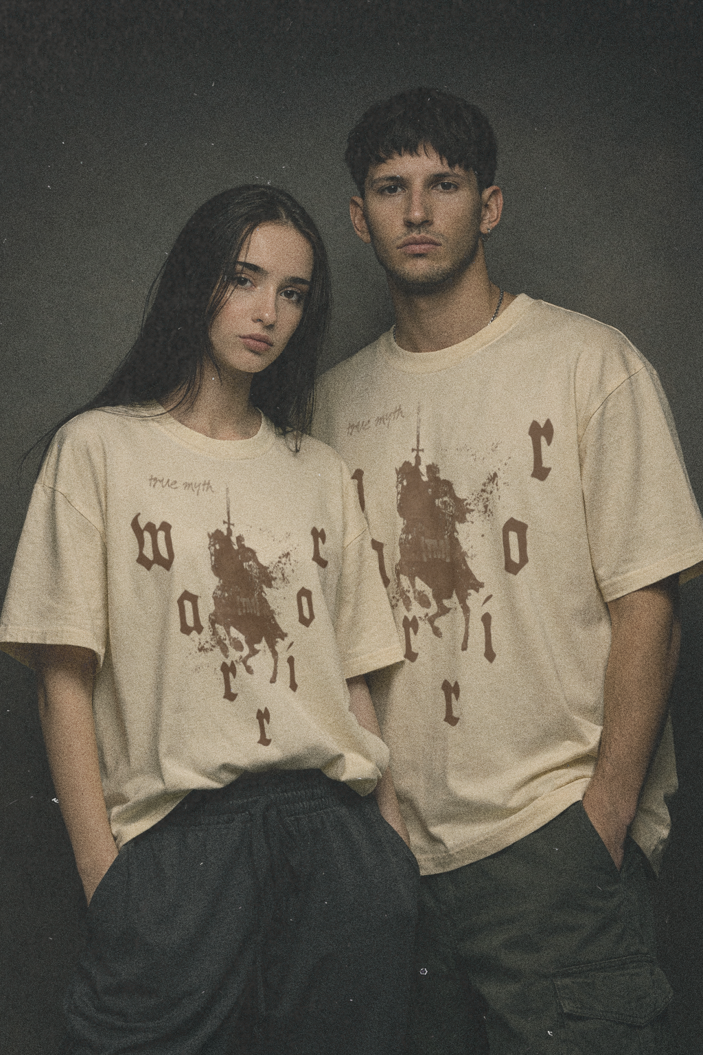 True Heavyweight T-Shirt (Cream)| Warrior V | War Not Against Flesh And Blood