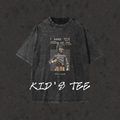 Kids Snow Washed Tee Concealed Carry black front