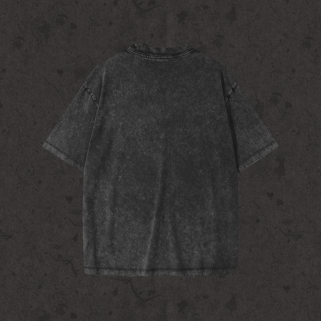 Kids Snow Washed Tee Jesus is Lord-Mamba Edition black back