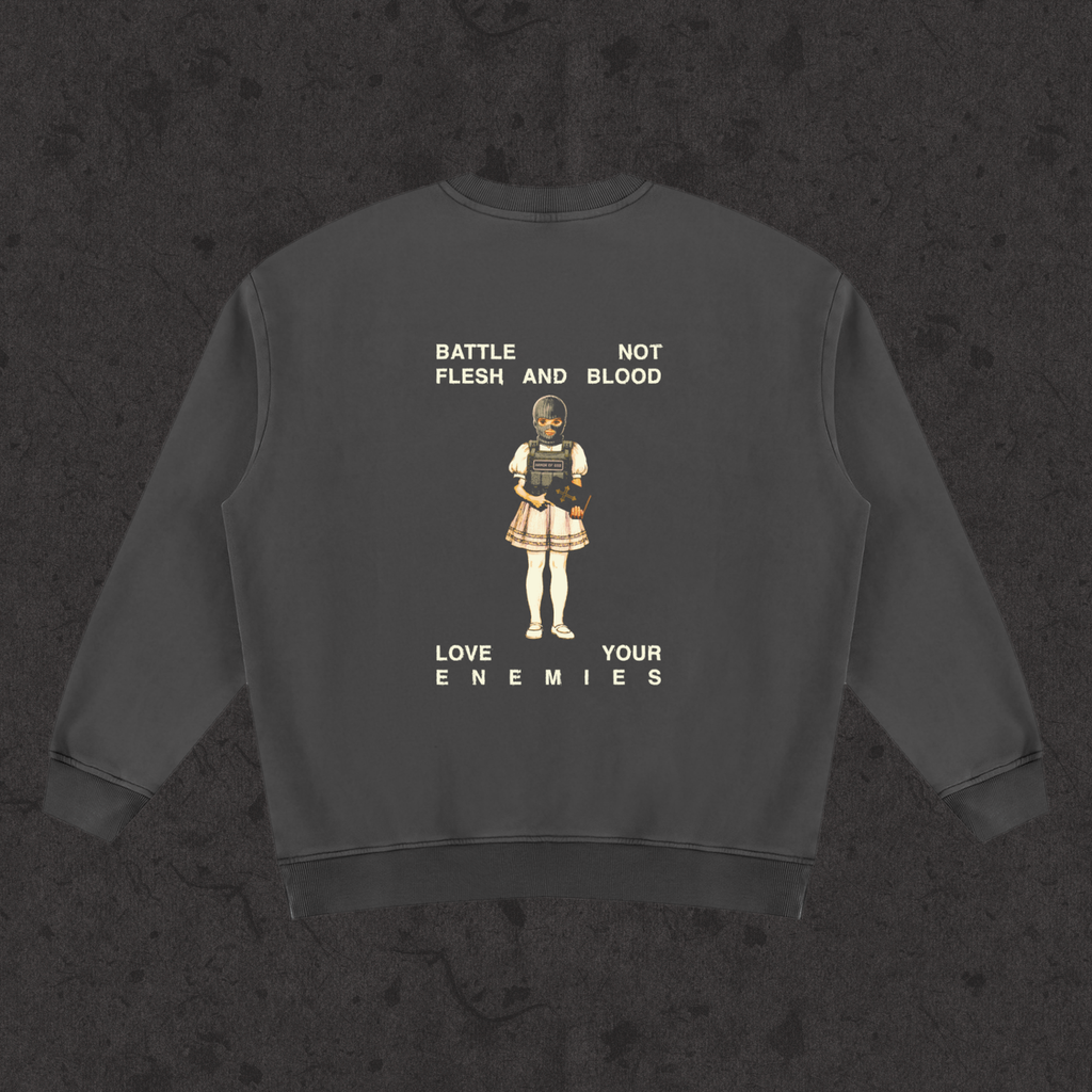 Rules Of Engagement sweatshirt, retro black, photo 2